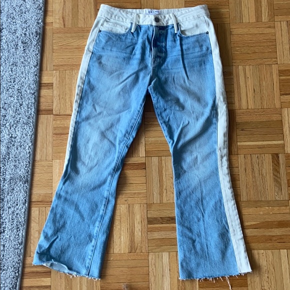 Frame blue and white jeans - Picture 2 of 3